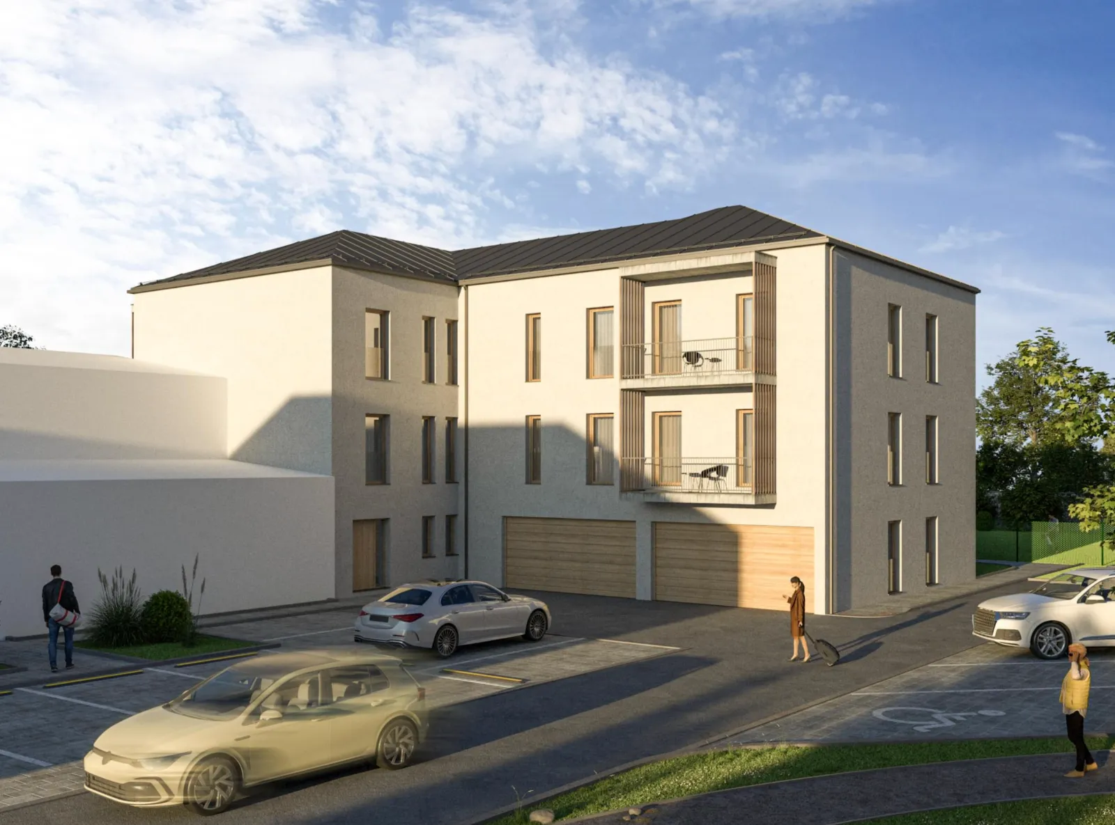 Apartmány za kinem