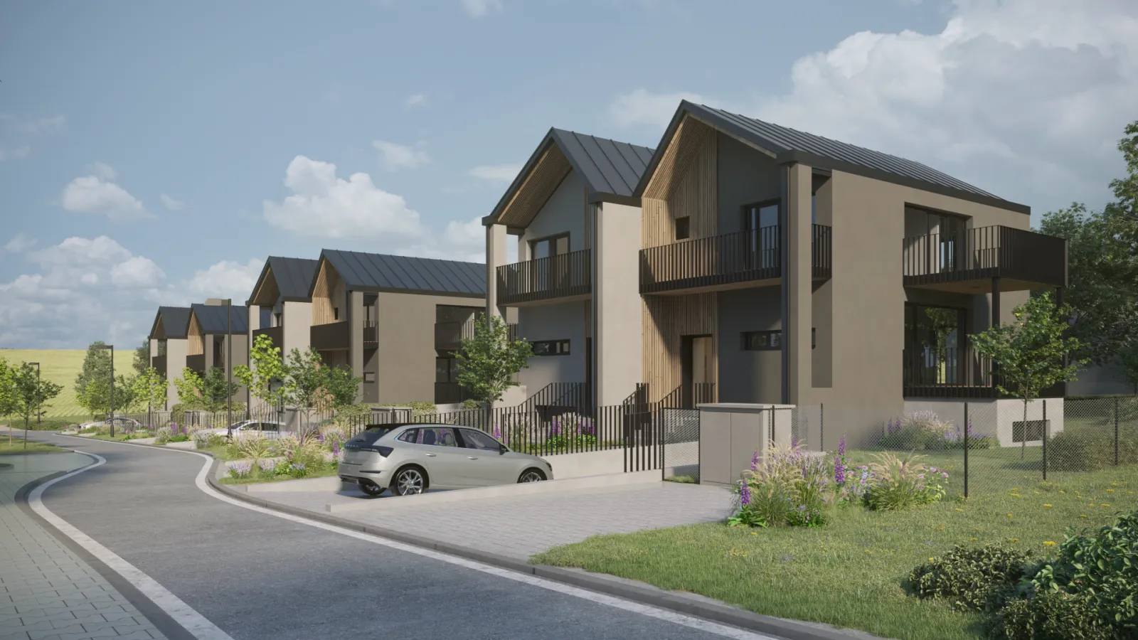 Dvojdomy Řeporyje - obrázek 2