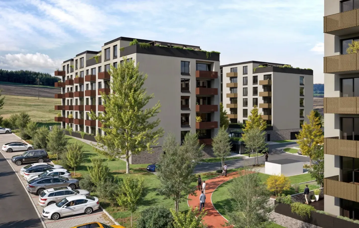 OBJEKT A1 - 5. patro dokončení