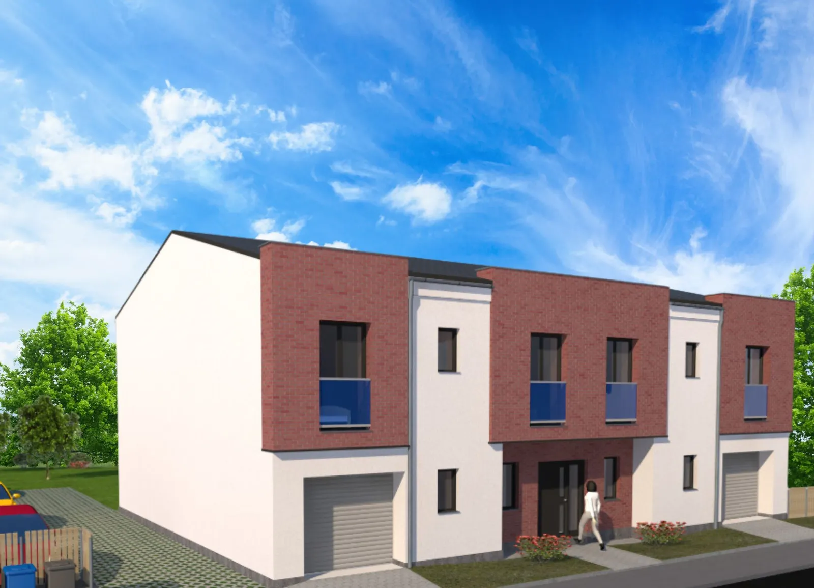 Řadové domy Červený Hrádek - obrázek 3