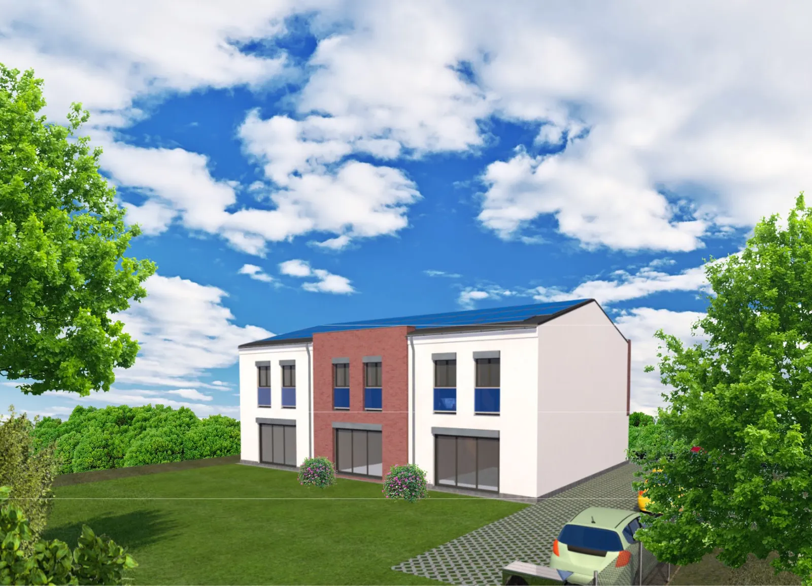 Řadové domy Červený Hrádek