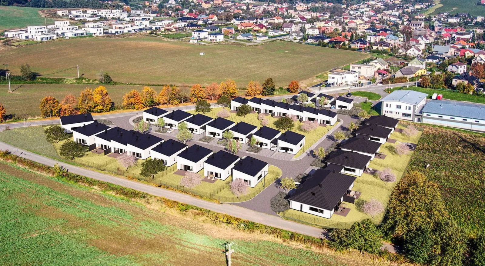 Rodinné domy Lhotka