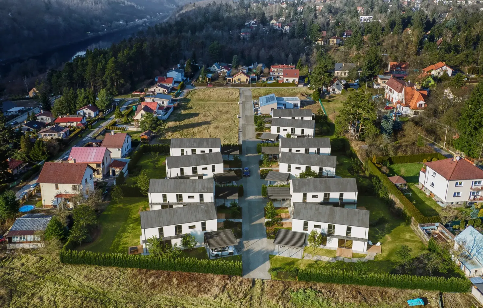 Rodinné domy Hradištko